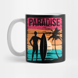 Surfing in a Paradise Mug